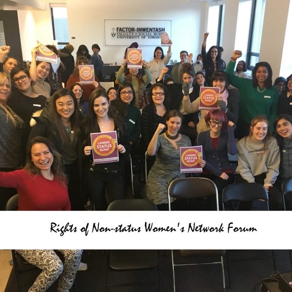 Rights of Non-Status Women’s Network forum